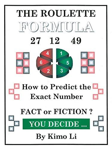 the roulette formula: how to predict the exact number pdf